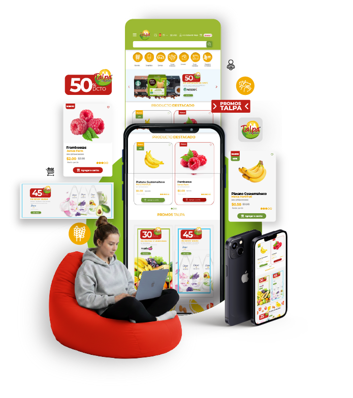 Mockup visual de UXperience